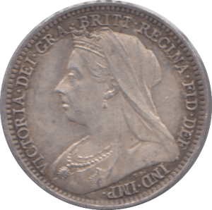 1896 MAUNDY THREEPENCE ( AUNC ) - Maundy Coins - Cambridgeshire Coins