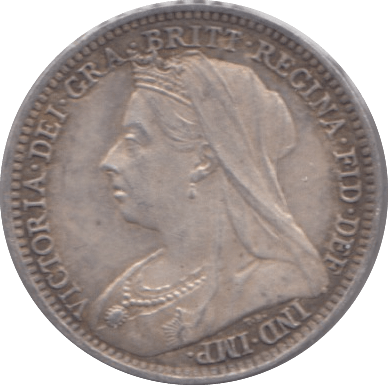 1896 MAUNDY THREEPENCE ( AUNC ) - Maundy Coins - Cambridgeshire Coins