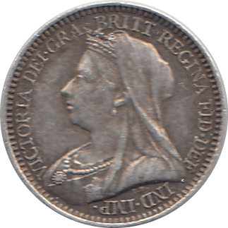 1896 MAUNDY TWOPENCE ( VF ) 3 - Maundy Coins - Cambridgeshire Coins
