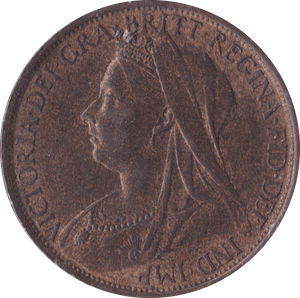 1896 PENNY ( AUNC ) B - Penny - Cambridgeshire Coins