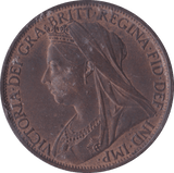 1896 PENNY ( AUNC ) - Penny - Cambridgeshire Coins