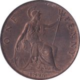 1896 PENNY ( AUNC ) - Penny - Cambridgeshire Coins