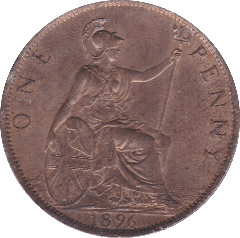 1896 PENNY ( BU ) - Penny - Cambridgeshire Coins