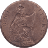 1896 PENNY ( BU ) - Penny - Cambridgeshire Coins