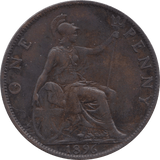 1896 PENNY ( GVF ) 3 - Penny - Cambridgeshire Coins