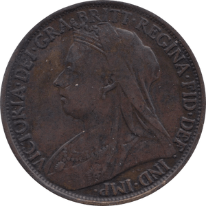 1896 PENNY ( GVF ) 3 - Penny - Cambridgeshire Coins