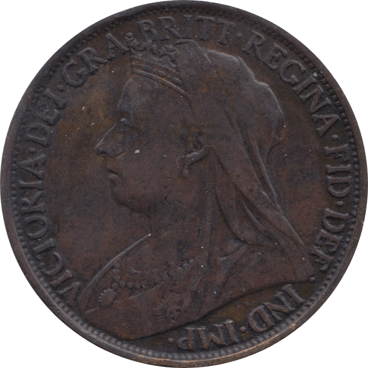 1896 PENNY ( GVF ) 3 - Penny - Cambridgeshire Coins