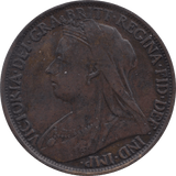 1896 PENNY ( GVF ) 3 - Penny - Cambridgeshire Coins