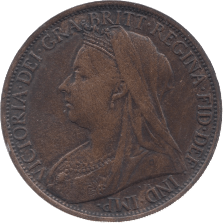 1896 PENNY ( GVF ) 7 - Penny - Cambridgeshire Coins