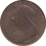 1896 PENNY ( UNC ) B - Penny - Cambridgeshire Coins