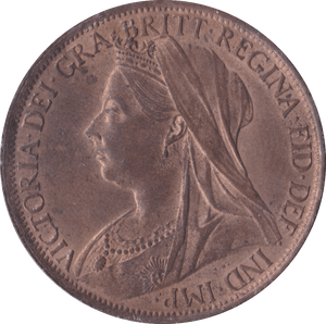 1896 PENNY ( UNC ) - Penny - Cambridgeshire Coins