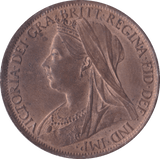 1896 PENNY ( UNC ) - Penny - Cambridgeshire Coins