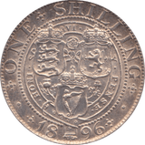 1896 SHILLING ( AUNC ) - Shilling - Cambridgeshire Coins