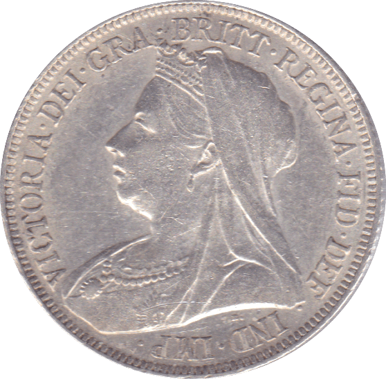 1896 SHILLING ( EF ) B - Shilling - Cambridgeshire Coins