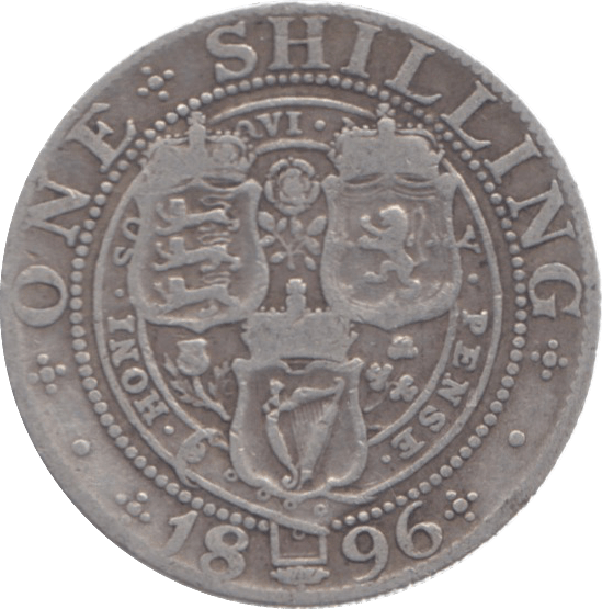1896 SHILLING ( FINE ) 13 - Shilling - Cambridgeshire Coins