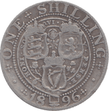 1896 SHILLING ( FINE ) 13 - Shilling - Cambridgeshire Coins