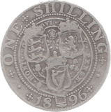 1896 SHILLING ( FINE ) 9 - Shilling - Cambridgeshire Coins