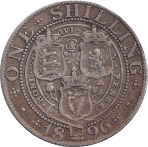 1896 SHILLING ( GF ) - Shilling - Cambridgeshire Coins