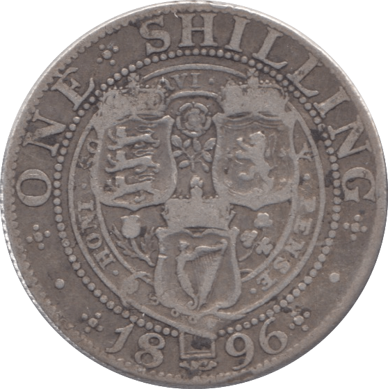 1896 SHILLING ( GF ) - Shilling - Cambridgeshire Coins