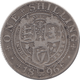 1896 SHILLING ( GF ) - Shilling - Cambridgeshire Coins