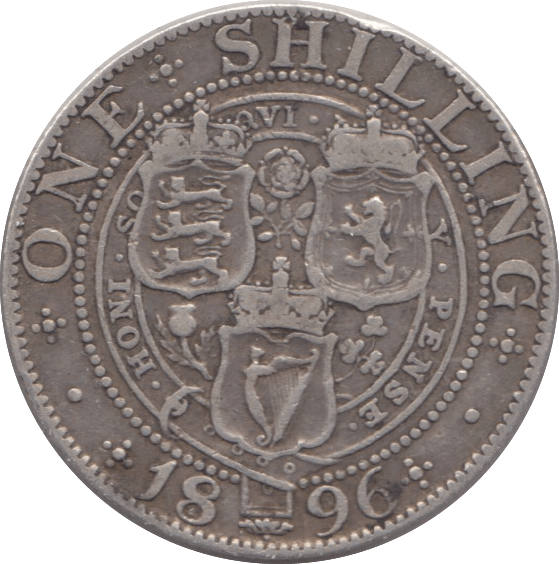 1896 SHILLING ( GF ) - Shilling - Cambridgeshire Coins