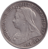 1896 SHILLING ( GVF ) - Shilling - Cambridgeshire Coins