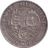 1896 SHILLING ( GVF ) - Shilling - Cambridgeshire Coins