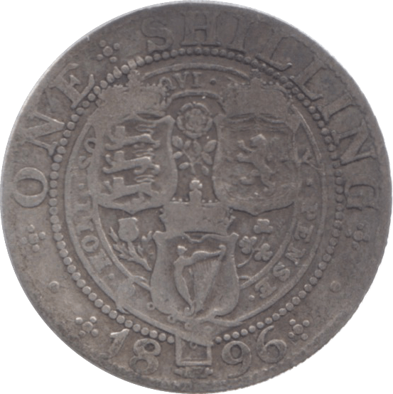 1896 SHILLING ( NF ) 13 - Shilling - Cambridgeshire Coins