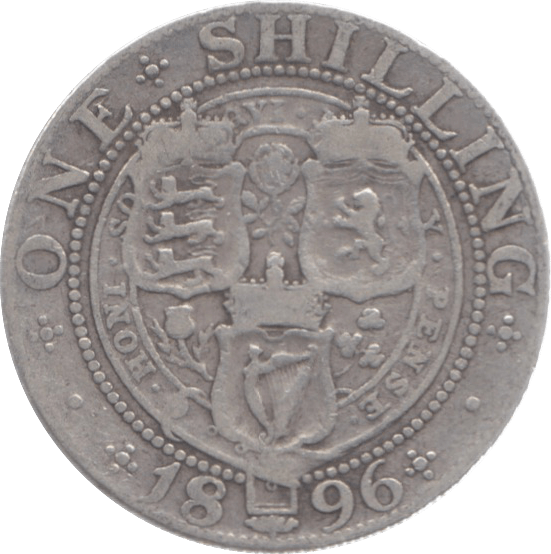 1896 SHILLING ( NF ) 14 - Shilling - Cambridgeshire Coins