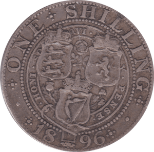 1896 SHILLING ( VF ) B - Shilling - Cambridgeshire Coins