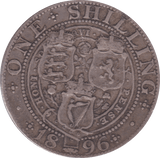 1896 SHILLING ( VF ) B - Shilling - Cambridgeshire Coins