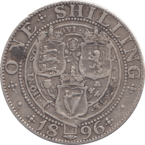 1896 SHILLING ( VF ) - Shilling - Cambridgeshire Coins