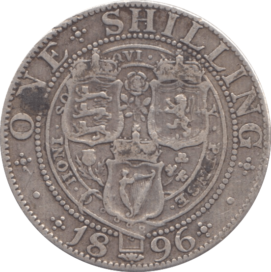 1896 SHILLING ( VF ) - Shilling - Cambridgeshire Coins