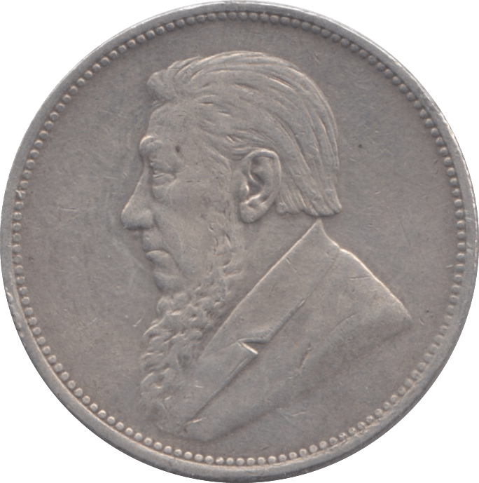 1896 SILVER 2 SHILLINGS SOUTH AFRICA - WORLD SILVER COINS - Cambridgeshire Coins