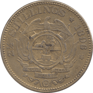 1896 SILVER HALFCROWN SOUTH AFRICA - SILVER WORLD COINS - Cambridgeshire Coins
