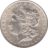 1896 SILVER MORGAN DOLLAR USA 2 - SILVER WORLD COINS - Cambridgeshire Coins