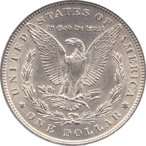 1896 SILVER MORGAN DOLLAR USA 2 - SILVER WORLD COINS - Cambridgeshire Coins