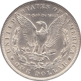 1896 SILVER MORGAN DOLLAR USA 2 - SILVER WORLD COINS - Cambridgeshire Coins