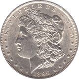1896 SILVER MORGAN DOLLAR USA 3 - SILVER WORLD COINS - Cambridgeshire Coins
