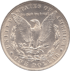 1896 SILVER MORGAN DOLLAR USA 4 - SILVER WORLD COINS - Cambridgeshire Coins