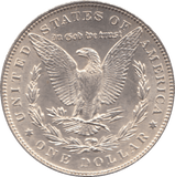 1896 SILVER MORGAN DOLLAR USA 4 - SILVER WORLD COINS - Cambridgeshire Coins