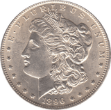 1896 SILVER MORGAN DOLLAR USA 4 - SILVER WORLD COINS - Cambridgeshire Coins