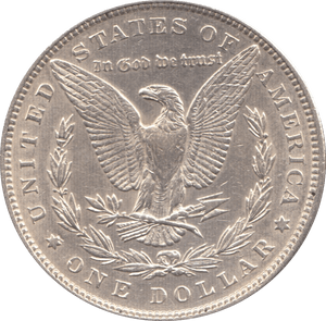 1896 SILVER MORGAN DOLLAR USA I - SILVER WORLD COINS - Cambridgeshire Coins