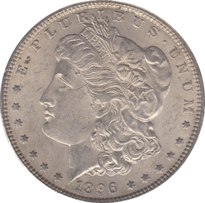 1896 SILVER MORGAN DOLLAR USA NEW - SILVER WORLD COINS - Cambridgeshire Coins