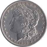 1896 SILVER MORGAN DOLLAR USA PHILADELPHIA MINT - SILVER WORLD COINS - Cambridgeshire Coins