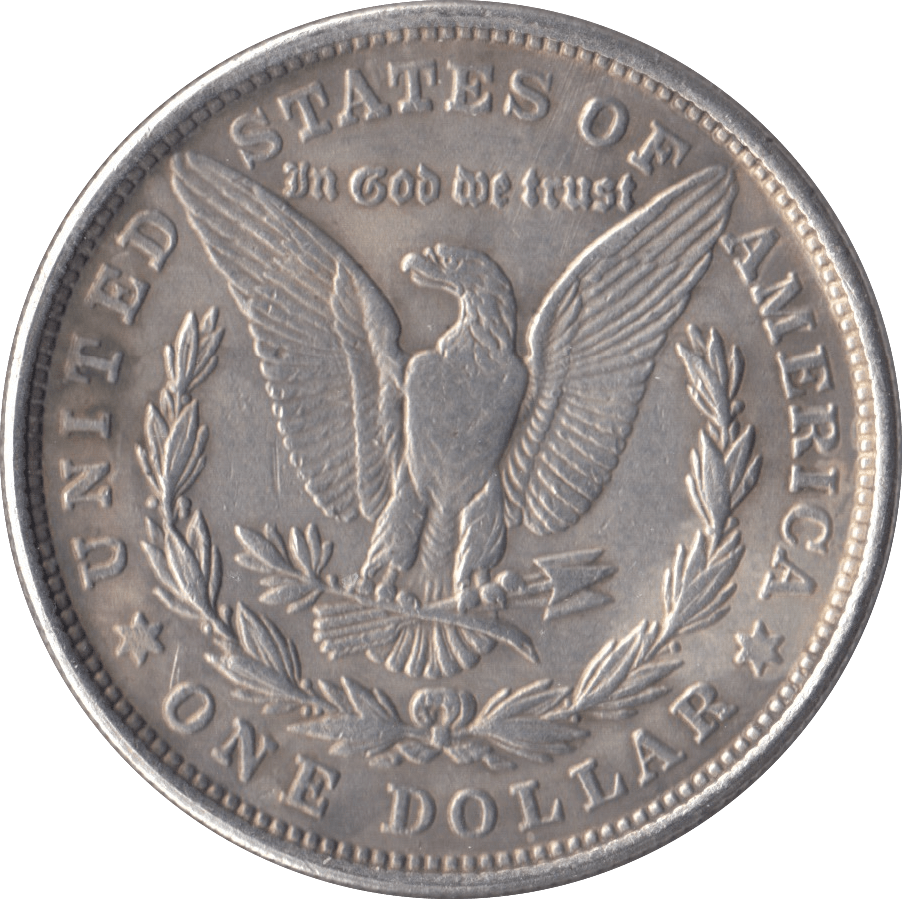 1896 SILVER MORGAN DOLLAR USA PHILADELPHIA MINT - SILVER WORLD COINS - Cambridgeshire Coins