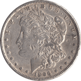 1896 SILVER MORGAN DOLLAR USA - SILVER WORLD COINS - Cambridgeshire Coins