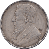 1896 SILVER SHILLING BOER REPUBLIC SOUTH AFRICA REF H62 - WORLD SILVER COINS - Cambridgeshire Coins