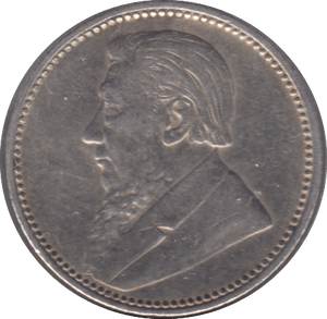 1896 SILVER SIXPENCE SOUTH AFRICA - SILVER WORLD COINS - Cambridgeshire Coins