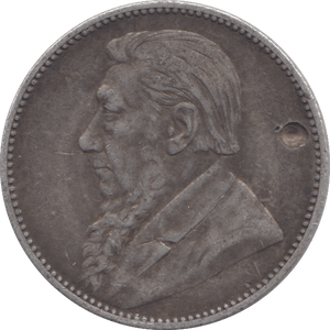 1896 SILVER SOUTH AFRICA ONE SHILLING - WORLD SILVER COINS - Cambridgeshire Coins